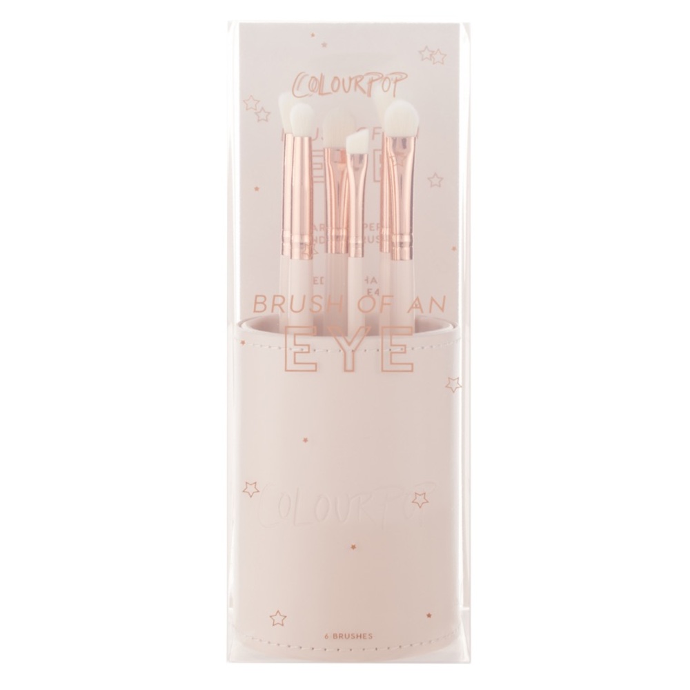 $13❤️‍🔥 LAST 1! Colourpop Brush of an Eye Brush Set w/ Holder🪞 NEW IN BOX - Picture 4 of 6